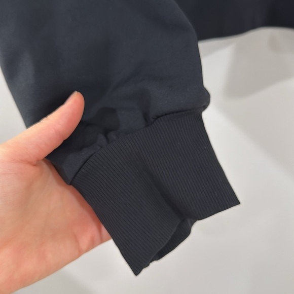 Athleta black Venice mock high neck long sleeve Athleisure - Picture 5 of 6